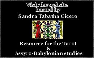 Sandra Tabatha Cicero- Babylonian Tarot and resources
